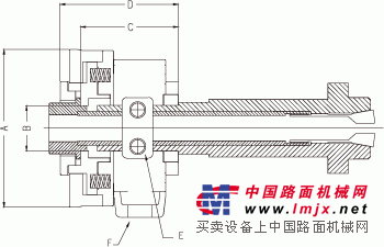 桌上车床回转缸尺寸