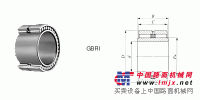 IKO GBRI446832轴承图纸