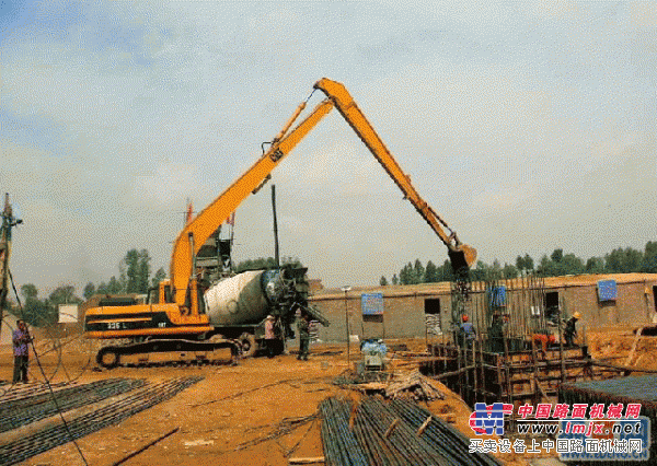 浙江海宁市钢板桩围护出租河道清理加长臂挖掘机出租