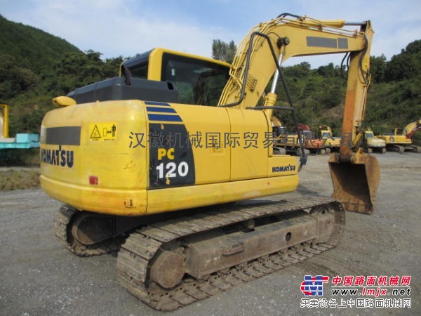 供应日本小松PC120-8二手挖掘机!_挖掘机_挖