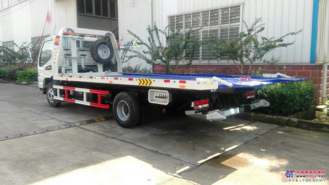 供应国五江淮清障车厂家直销|5.6米板长5吨拖车
