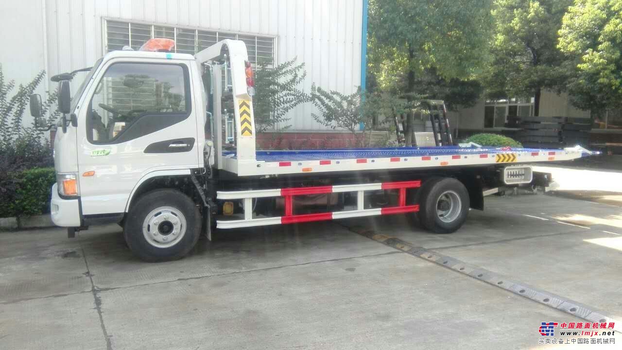 供应国五江淮清障车厂家直销|5.6米板长5吨拖车