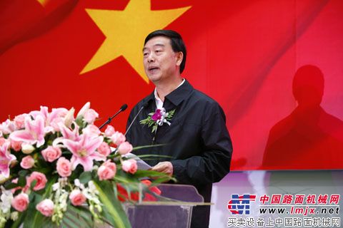 湖南省委常委、常务副省长于来山在86米泵车下线仪式中致辞