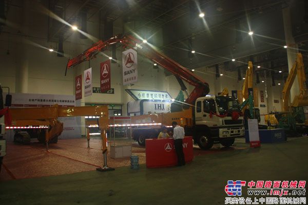 三一福建代理商展台