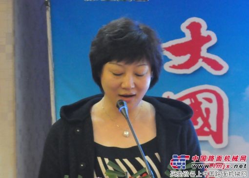 新疆交通职业技术学院李绪梅副院长致辞 