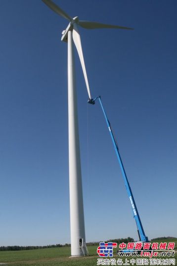 吉尼高空作業平台的應用新領域——安裝維護風力發電機