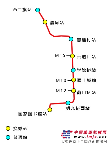 北京:2016年计划开工昌平线南延等5条地铁新线