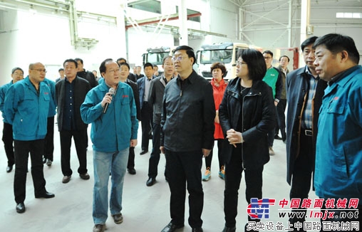 大同市政府代表团参观访问中国重汽-中国重汽