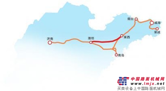 潍坊至莱西高铁开建-工程机械动态-中国路面机