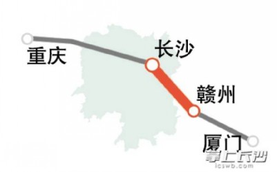 长沙至厦门将建高速铁路