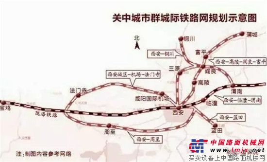 三大央企会战陕西：中国铁建714亿、中国中铁511亿、葛洲坝240亿