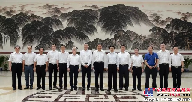 盾安集团董事局主席姚新义到访中国中铁股份有