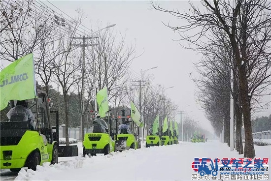 大雪无情，中联有爱