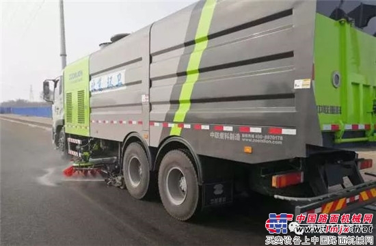 近四千万中联环境装备交付北京环境有限公司 