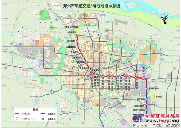 郑州地铁三号线未来大道站地连墙工程，河南昊鼎宝峨GB 60液压抓斗强力护航