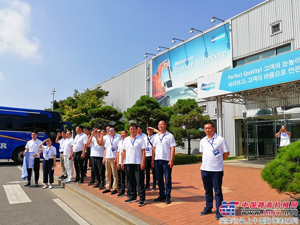 斗山工程机械2018韩国工业考察（VSP活动）