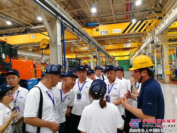 斗山工程机械2018韩国工业考察（VSP活动）