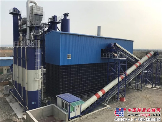 守卫同一片蓝天 南方路机环保型沥青混合料搅拌设备应用于台湾