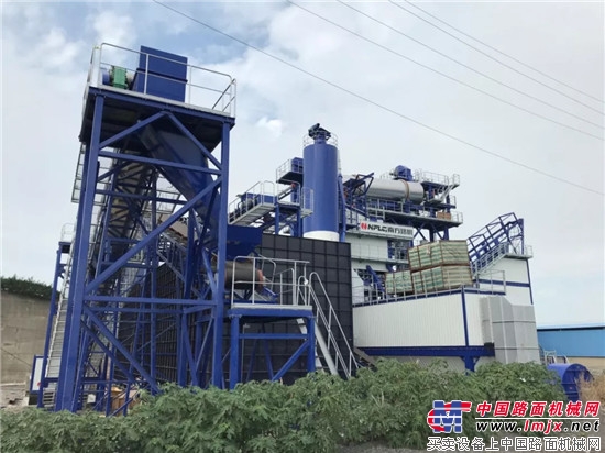 守卫同一片蓝天 南方路机环保型沥青混合料搅拌设备应用于台湾