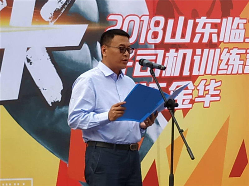 杭州鸿利佳工程机械有限公司总经理刘旭致辞