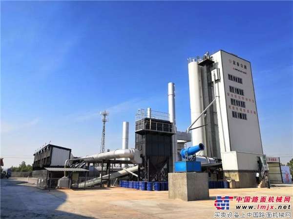 南方路机全环保沥青混合料搅拌设备在江西宜春市政的应用
