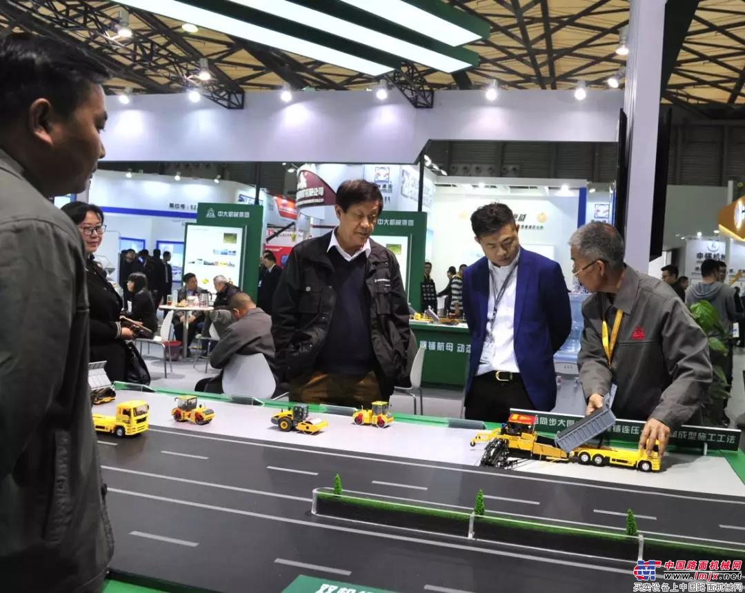 中大机械筑路设备及工法创新闪耀 2018上海宝马展