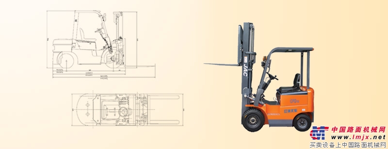 JAC电动叉车 整机图集