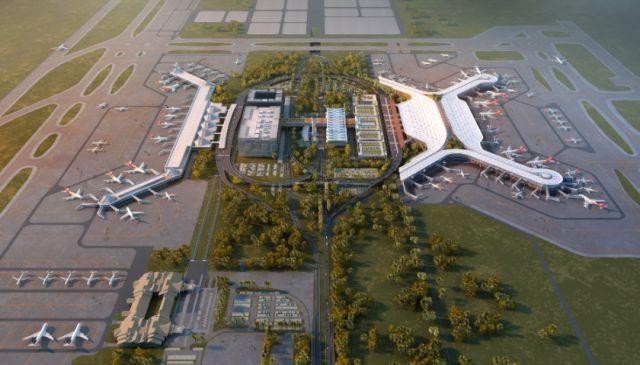 美兰机场：二期扩建项目2号航站楼冲出地平线