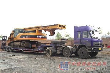 重庆拖车出租  各种工程机械运输