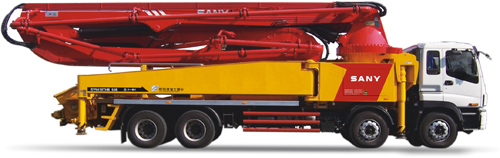 三一重工SY5418THB 50E50米混凝土输送泵车