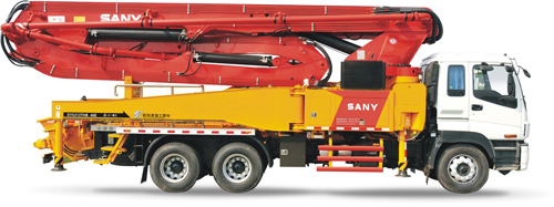 三一重工SY5313THB 46E46米混凝土输送泵车