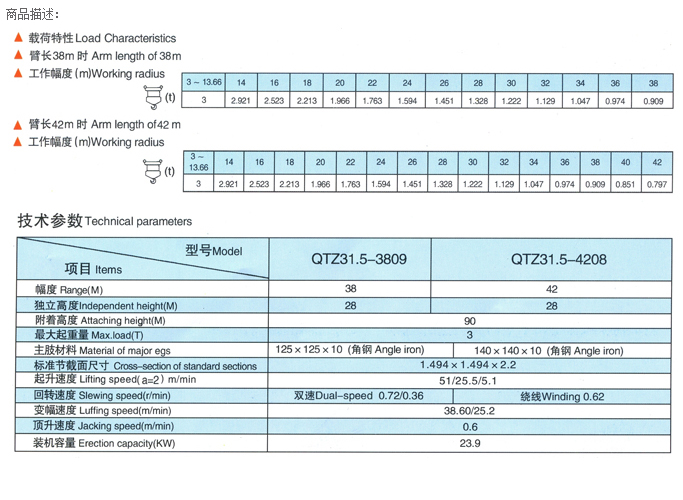 力特QTZ31.5(4208)塔式起重机