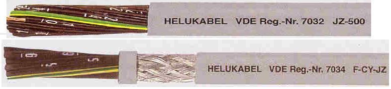 和柔电缆HELUKABEL JZ-500 现货供应