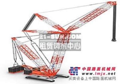 200吨中联重科履带吊现已在河北沧州完工