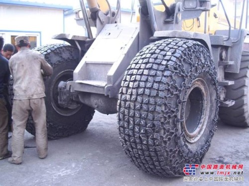 钢厂专用轮胎保护链，加密型轮胎保护链