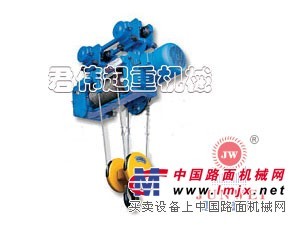 供应日本TOYO钢丝绳电动葫芦选择君伟