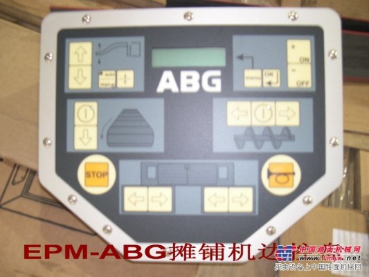 供应德国ABG-EPM摊铺机边控盘(全电子液晶显示)