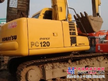 出售二手原装小松PC120-7挖掘机15万