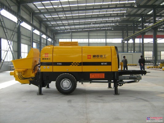 通亚重工HBT80C-16-174D拖车泵