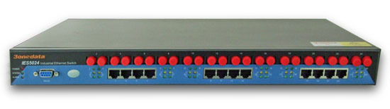 IES5024  12+12百兆智能型工业以太网交换机