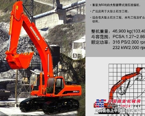 斗山挖掘机  DH220LC-7    519000 元/部