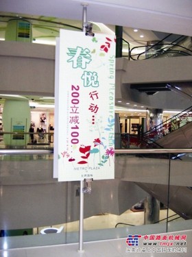 供应天地柱-商场海报类