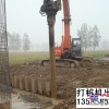 提供江苏日立加长臂挖掘机、打桩机，9米15米12米钢板桩出租
