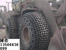 ZL50鋼廠專用輪胎保護鏈，保護鏈