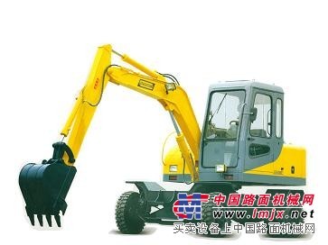 劲工小型轮式液压挖掘机