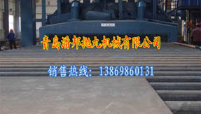 通过式钢板抛丸机钢管型钢清理设备