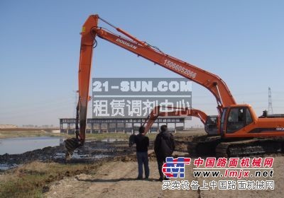 提供上海長臂挖掘機·裝載機租賃