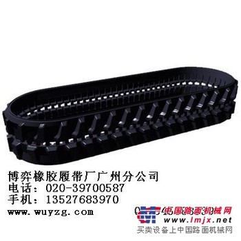 供应:小松PC60勾机胶履带，小松PCPC60胶履带