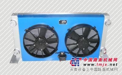 供應24V雙直流電機液壓油散熱器