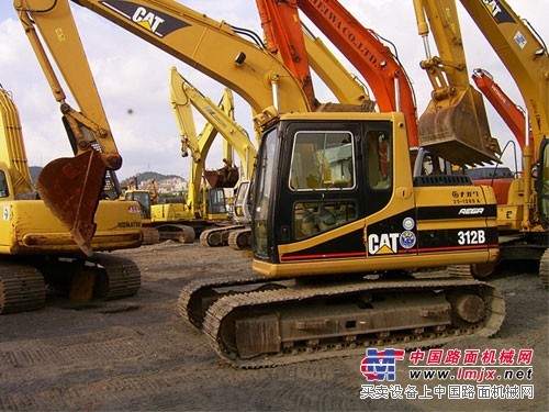 出售二手卡特CAT312B挖掘机-进口原装八成新-12.8万